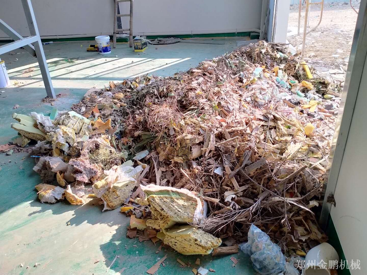 郑州金鹏PS65200废旧沙发撕碎机**减容处理方案